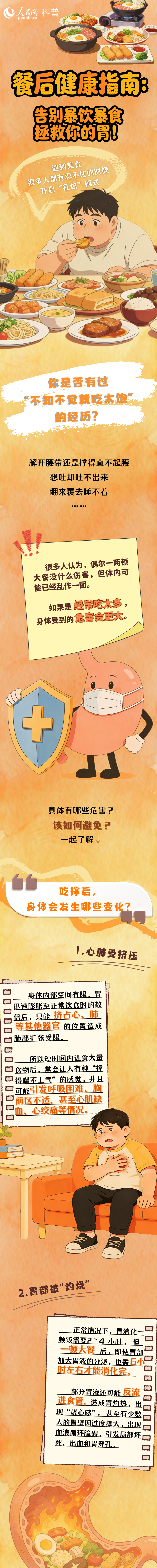 年关将至，吃太饱该如何拯救你的胃？这份餐后健康指南请收藏